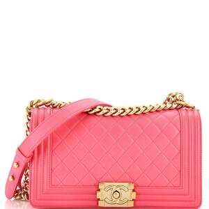 Chanel Boy Flap Bag Quilted Lambskin #242788C43B